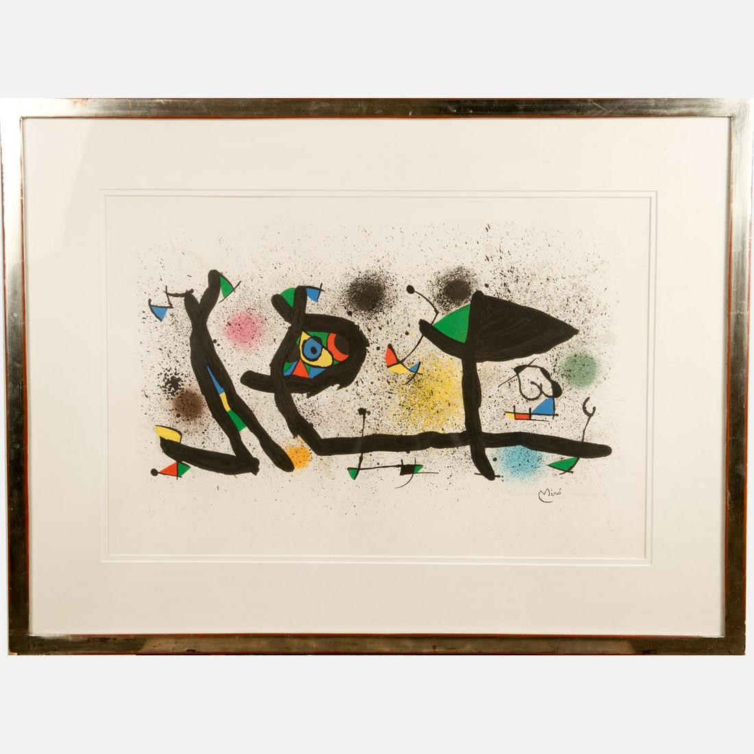 Joan Miro (1893-1983)- Graphic (1 of 3)