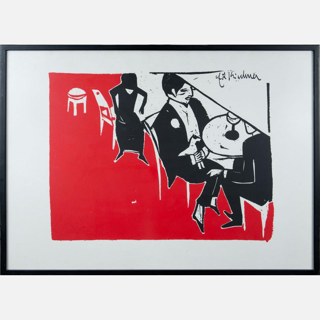 Ernst Ludwig Kirchner (  1880 -1938 ) - graphic (1 of 3)