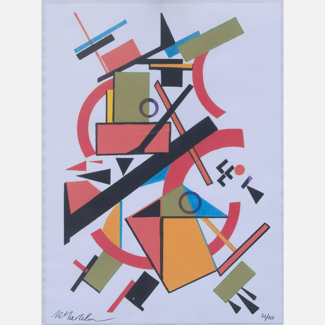 Kasimir Malewitsch (1879-1935)-Graphic (1 of 2)