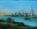 View of Moscow, View of historical Moscow with peasants