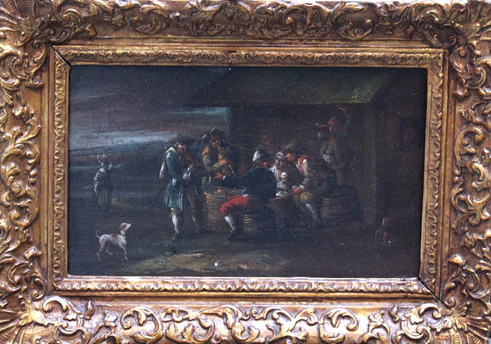 Matthias Schoevaerdts (1665-1723)-school of, Farmers (1 of 3)