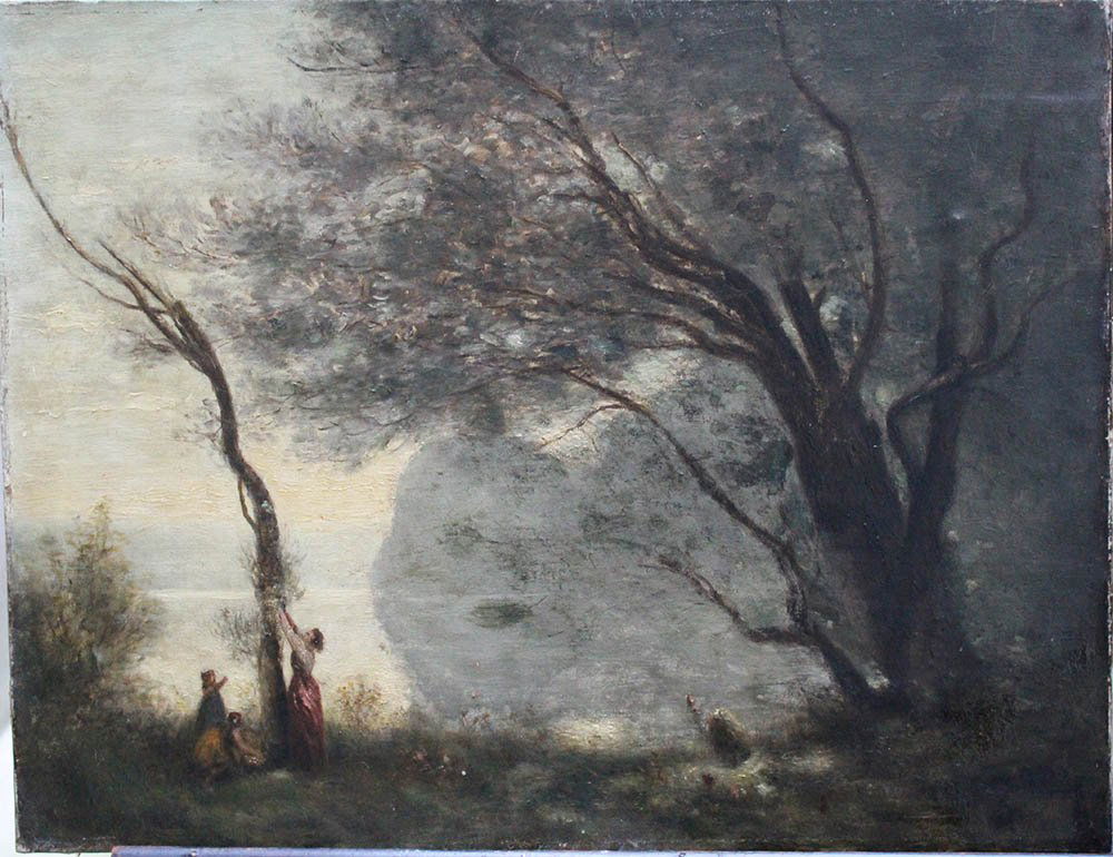Jean Baptiste Camille Corot (1796-1875)-attributed, (1 of 3)