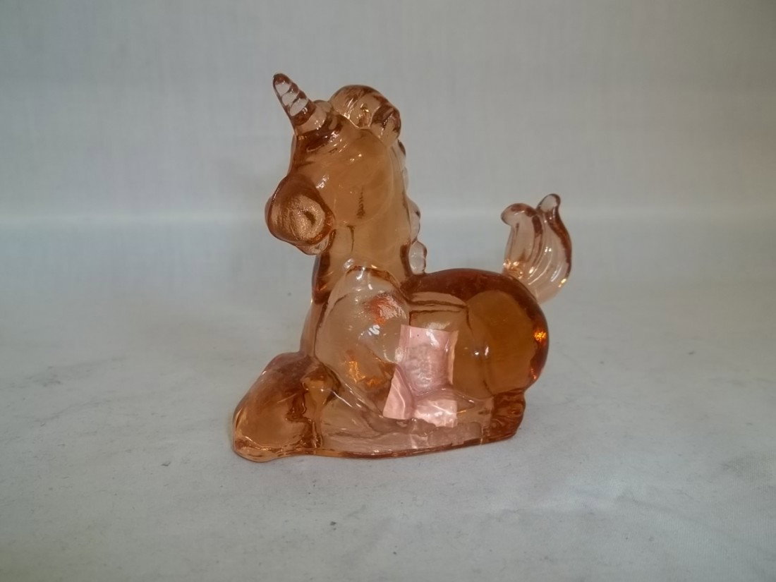 Boyds Peach Unicorn: Nice Boyds peach unicorn, good all the way.