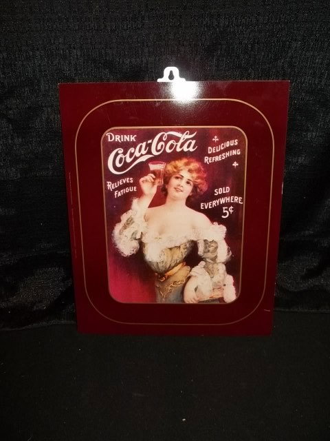 Unpressed Coca-Cola Tray /10000: Nice unpressed Coca-Cola tray limited to 10000 copies.