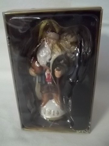 Santa Claus Germany 1814 Christmas Ornament: Numbered Limited Edition Santa Claus Germany 1814 Christmas Ornament in the box.