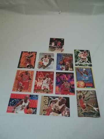 12 Michael Jordan Insert Lot Total D Fab 50's: 12 Michael Jordan Cards in ONE Lot, with Total D, Fab 50's, and more. Jordan is hotter than ever right now.