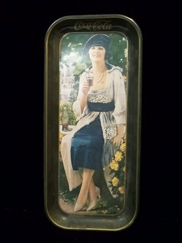1973 Coca-Cola Tray: 19 x 8.5 1973 Coca-Cola Tray