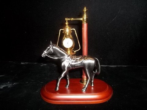 Bluestone Horse desk clock: bluestone horse deskclock
