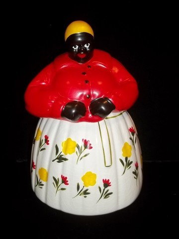 Nice Mccoy Mammy Cookie Jar Hand Painted: nice hand painted mccoy mammy cookie jar 11 inch