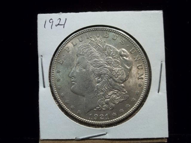 1921 Silver Morgan Dollar: 1921 Silver morgan dollar