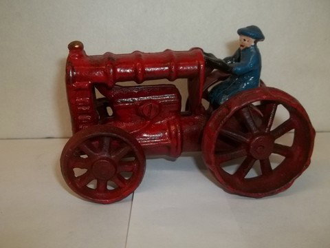 Cast Iron Tractor: 5 inch cast iron tractor