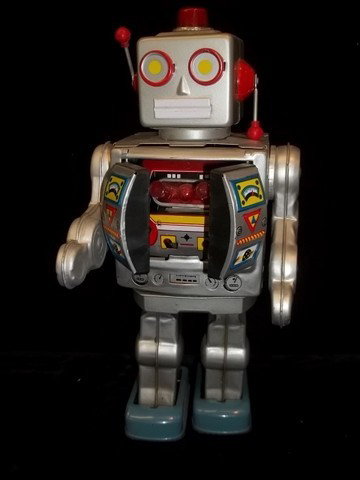 Great Tin Robot: great 12 inch tin robot