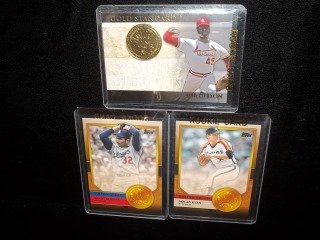 Topps Koufax Nolan Ryan Gibson Cards: Topps sandy koufax nolan ryan and bob gibson cards, golden greats and gold standard