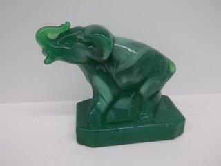 Boyd Emerald Slag Elephant