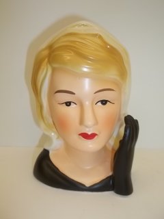 6 Inch Nippon Head Vase