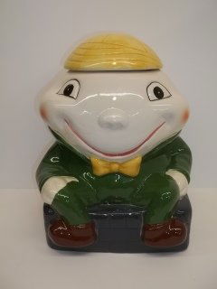 Mccoy Humpty Dumpty Cookie Jar: 10.5 inch