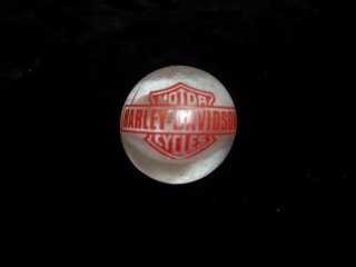 Jumbo Harley Davidson Shooter Marble
