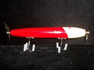 6.5" Dan Woods Handmade Fishing Lure: Signed, hand made, hand painted by local artist Dan Woods