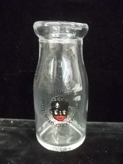 Black Americana Sambos Chocolate Milk Bottle: 5 inch reproduction