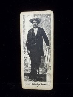 John Wesley Hardin Photo: reproduction John Wesley Hardin Photo