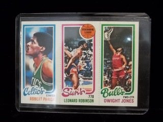 1980-81 Topps Robert Parrish Card NM or better: 1980-81 topps basketball robert parrish panel card in nm condition or better