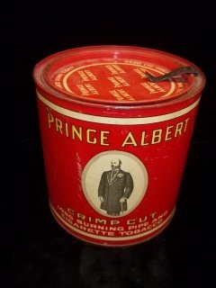 Prince Albert Tobacco Tin old