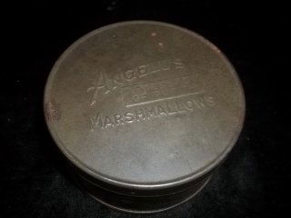 Old Angelus Marshmallow Tin