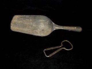 Old Ice Scoop & Coca Cola Bottle Opener