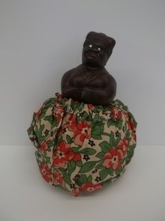 Mammy Chalk Pin Cushion: 7 inch, mammy pin cushion