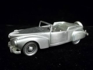 1941 Lincoln Continental Pewter Car: 5 inch By the Danbury Mint