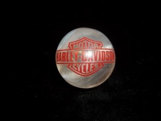 Jumbo Harley Davidson Shooter marble: Jumbo Harley Davidson Shooter marble