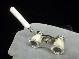 Mother of Pearl Opera Glasses: nice opera glasses mother of pearl inlayed
