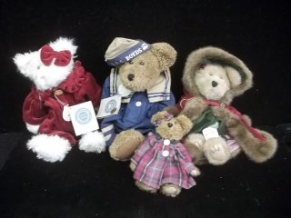 4 Boyds Bears Lot Nice