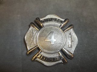 Auth Tupelo Fire Dept Badge