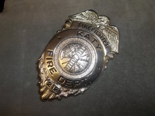 Auth Katy Fire Dept Badge