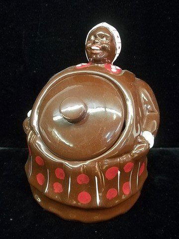 Aunt Jemima Cookie Jar 9 Inch Black Americana