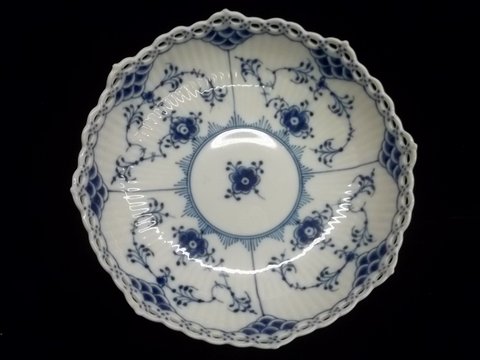 Royal Copenhagen Signed Flow Blue Plate 7"