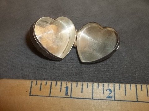 Sterling Silver Jewel Pill Box