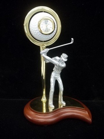 Bluestone Golfers Clock: Bluestone Golfers Clock