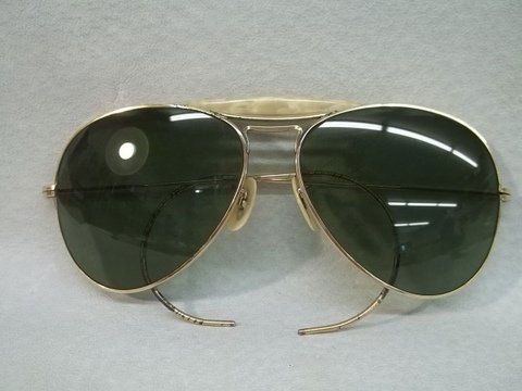 Vintage 12kt Gold Filled Aviator Sunglasses: Nice condition, look great