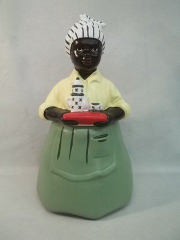 Black Americana Mccoy Mammy Cookie Jar 13 Inch: Black Americana Mccoy Mammy Cookie Jar 13 Inch