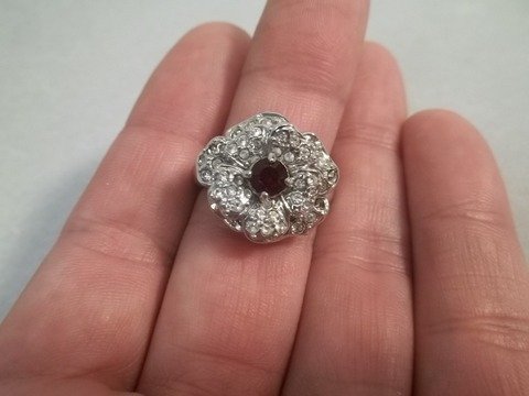 Ruby Dinner Ring