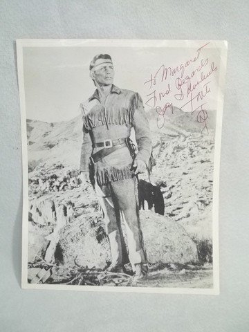Jay Silverheels Tonto Lone Ranger Autograph