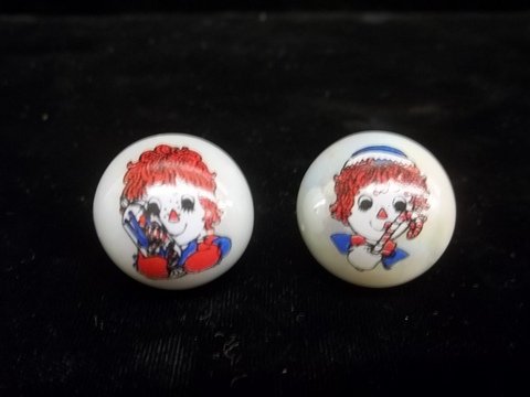 Raggedy Ann & Andy Shooter Marbles