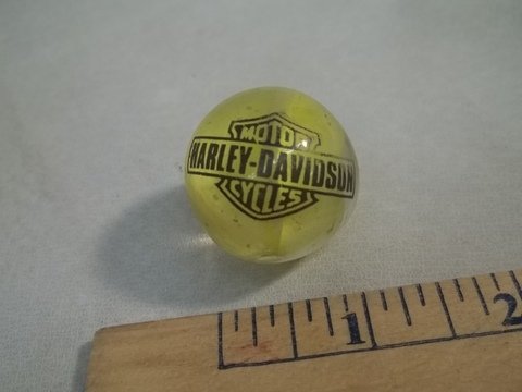 Jumbo Harley Davidson Shooter Marble