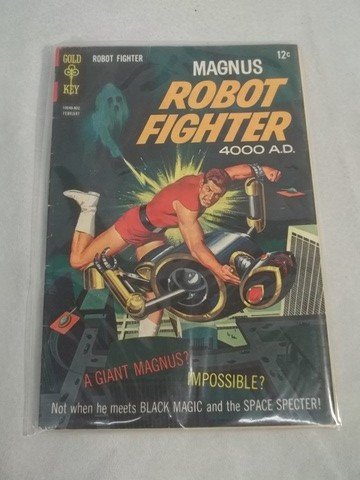 1960's Magnus Robot Fighter Comic Book Giant Magnu: giant magnus, impossible