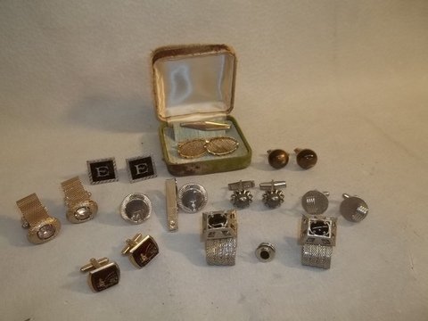 Huge Anson Shields Dante More Cufflinks Lot