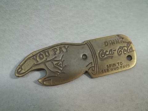 Coca-Cola Spinning Bottle Opener