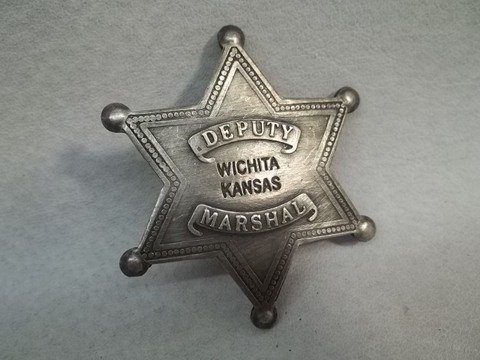 Deputy marshall Badge: Modern fantasy piece