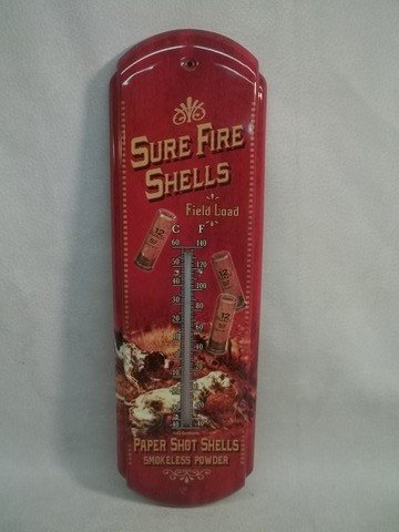 Sure Fire Shells Thermometer 3-D: 17 inch new